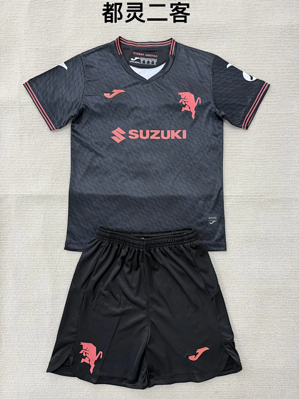 Niño_kids kit 25-26 Torino third soccer jersey size 16-28
